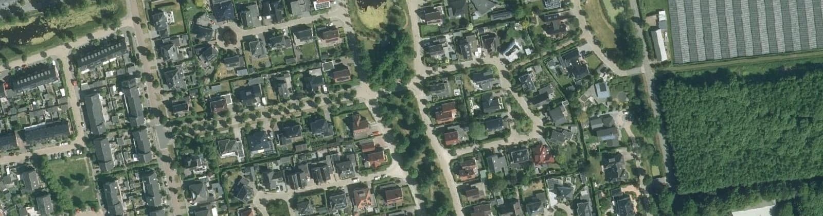 Luchtfoto van Kloosterhout