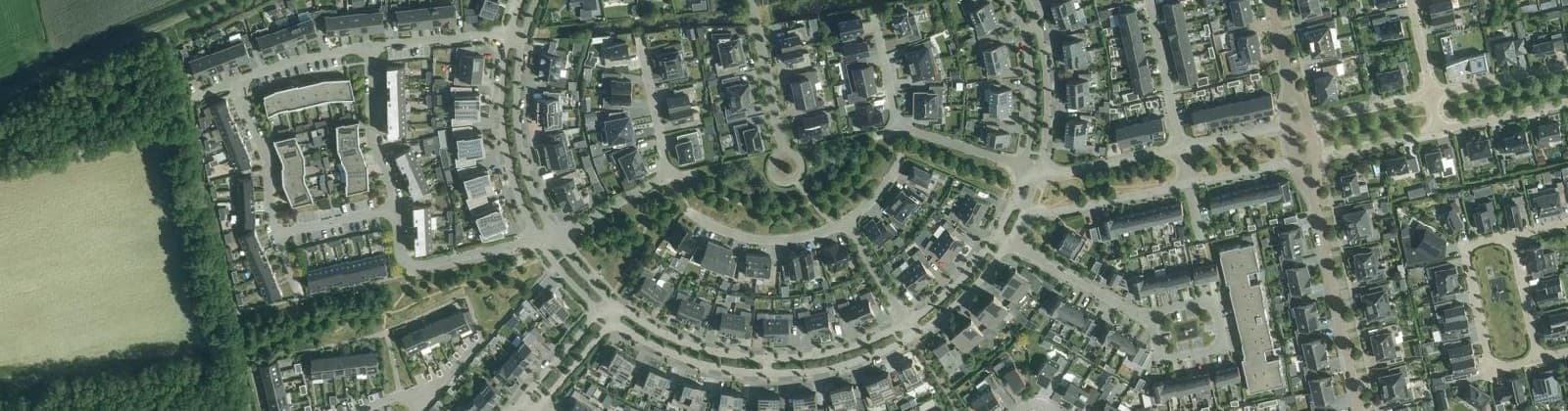 Luchtfoto van Kloosterbos