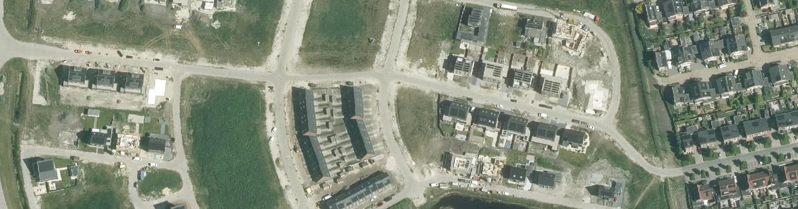 Luchtfoto van Kloosterakker