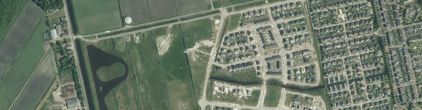 Luchtfoto van Uitbreidingsgebied Kloosterveen