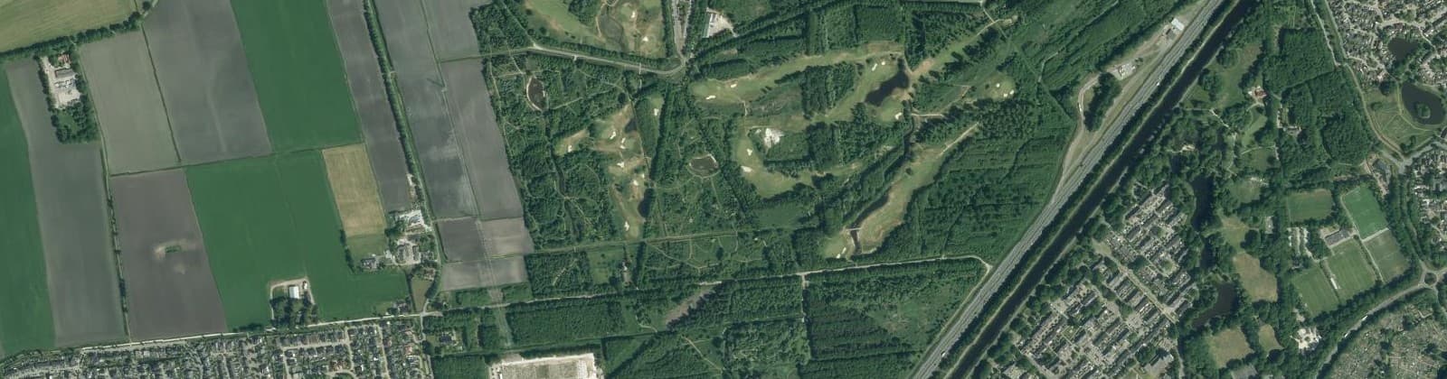 Luchtfoto van Bos en Golf