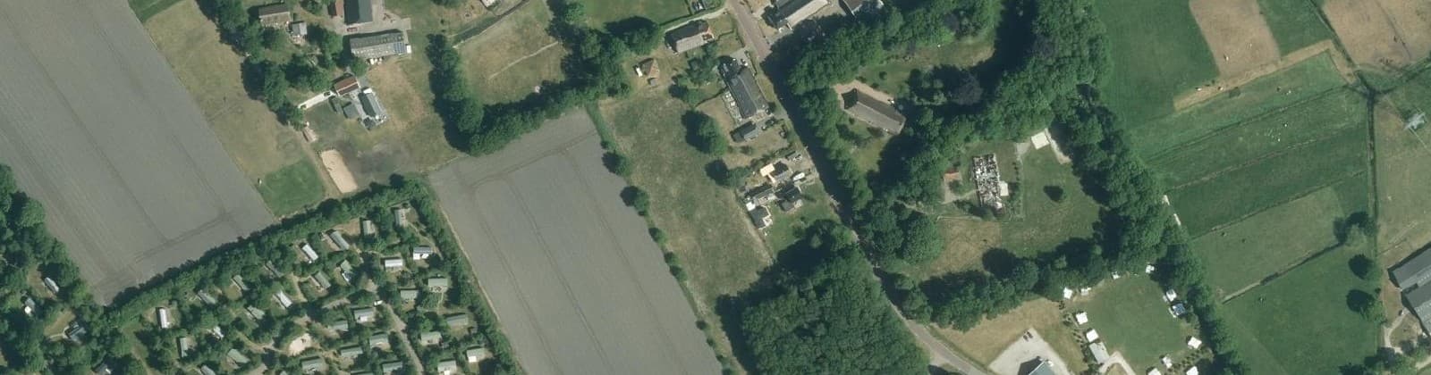 Luchtfoto van Witten