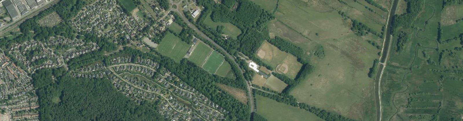 Luchtfoto van Natuurgebied Amelte