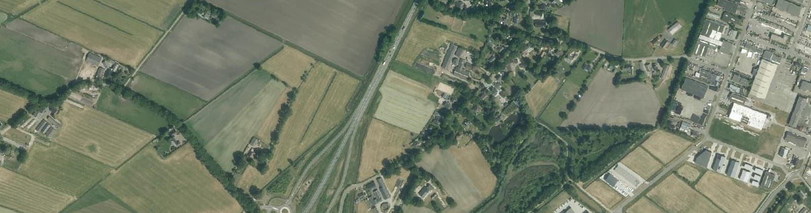 Luchtfoto van Klooster