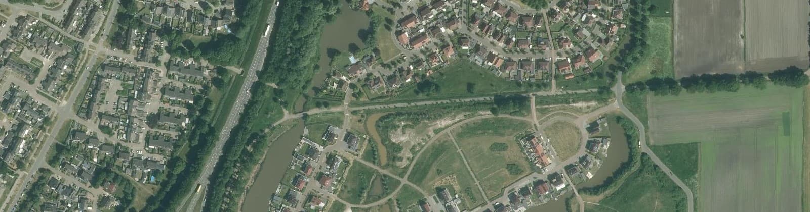 Luchtfoto van Ossehaar