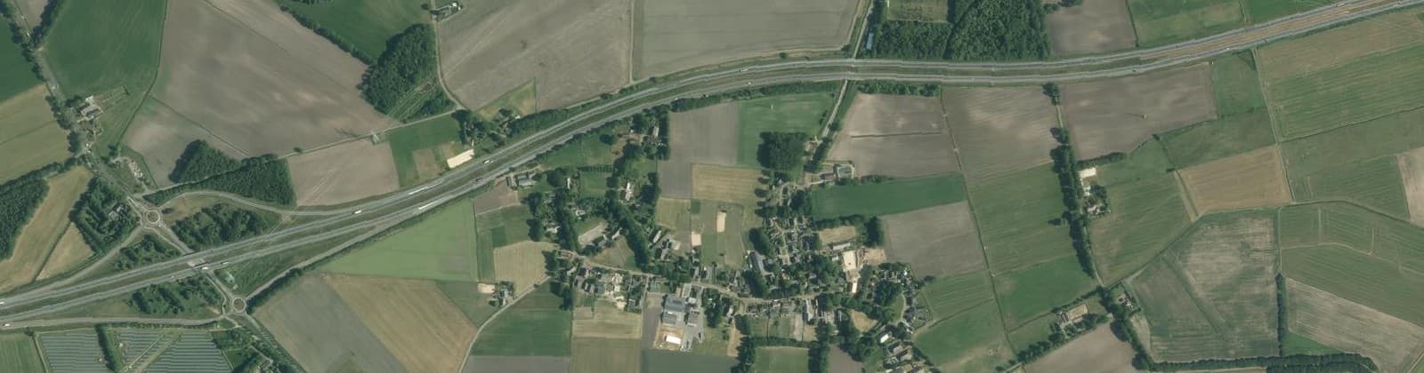 Luchtfoto van Wachtum
