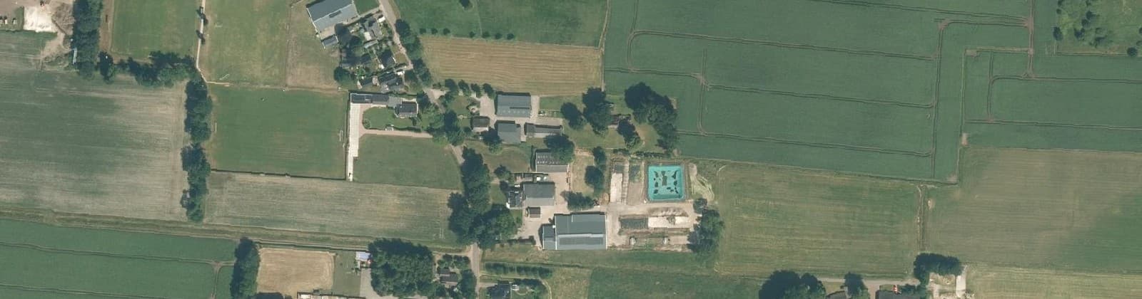 Luchtfoto van Dalerveen