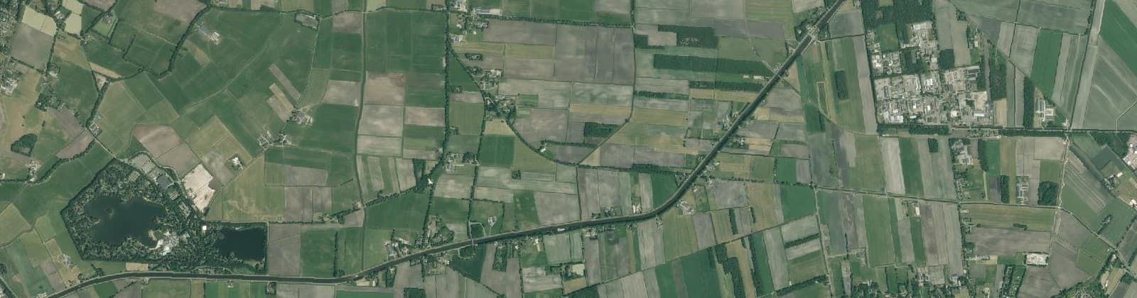 Luchtfoto van Stieltjeskanaal