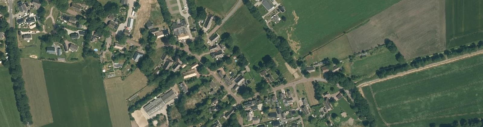 Luchtfoto van Noord-Sleen