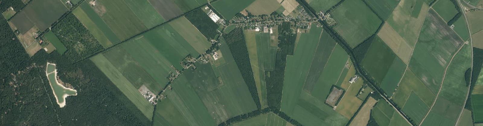 Luchtfoto van 't Haantje