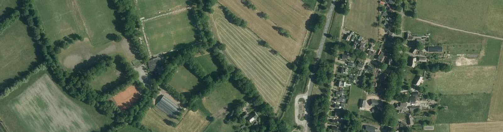 Luchtfoto van Zweeloo