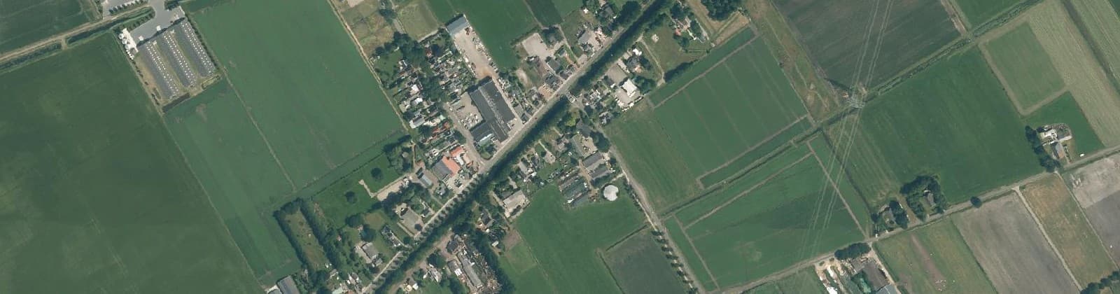 Luchtfoto van Weerdingerkanaal