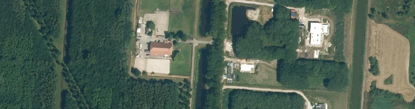 Luchtfoto van Scholtenskanaal