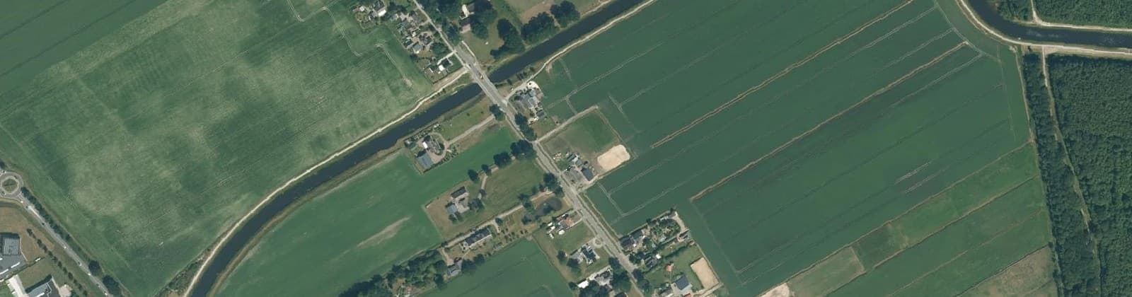 Luchtfoto van Vastenow