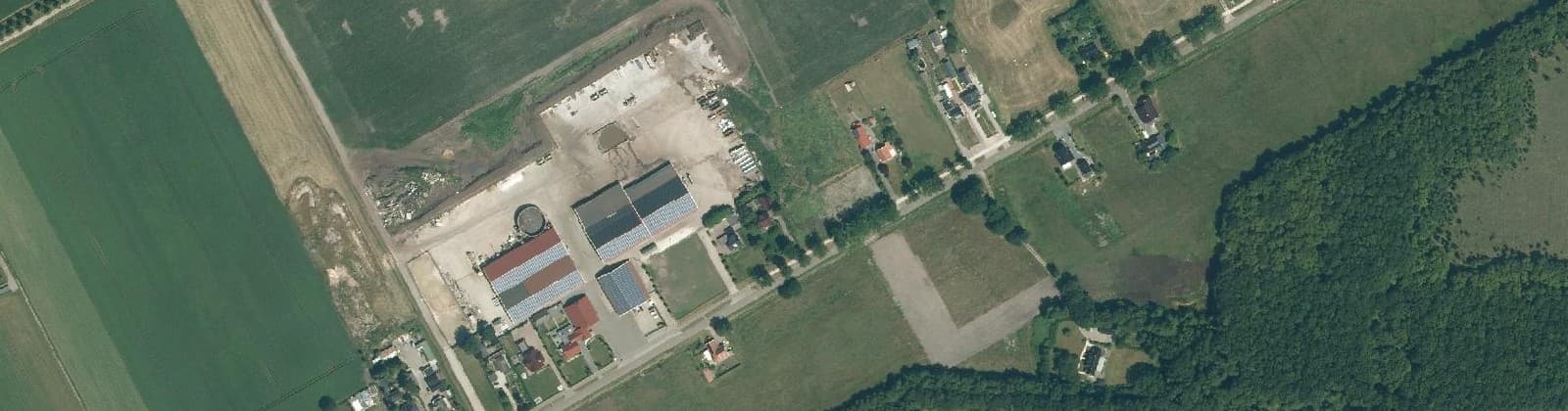 Luchtfoto van Herenstreek