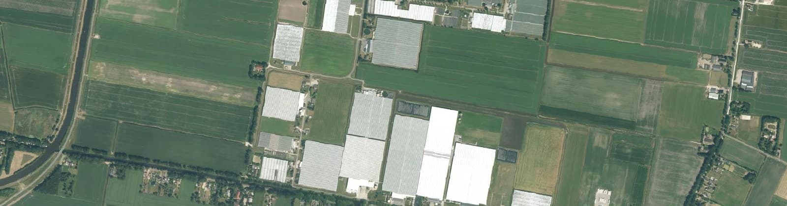 Luchtfoto van Beekweg