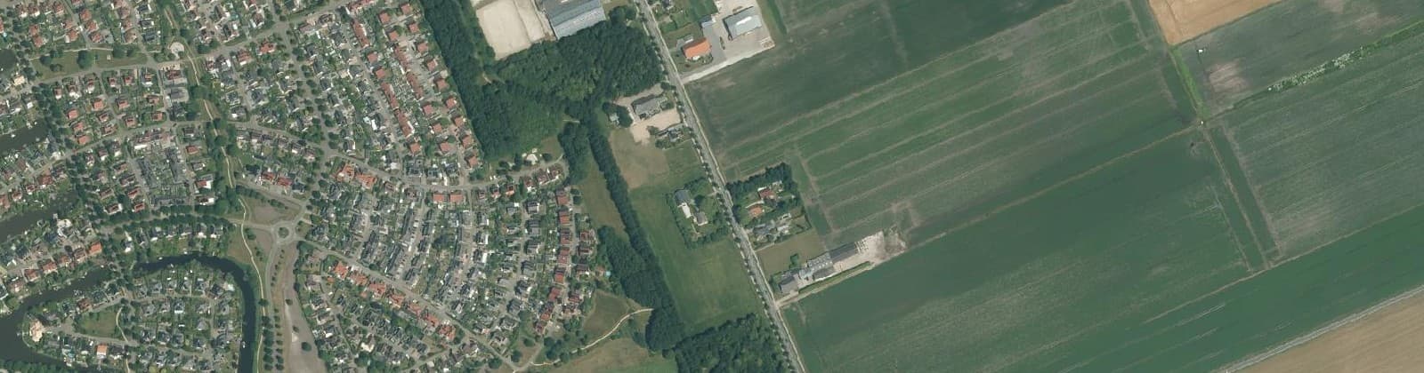 Luchtfoto van Ericasestraat