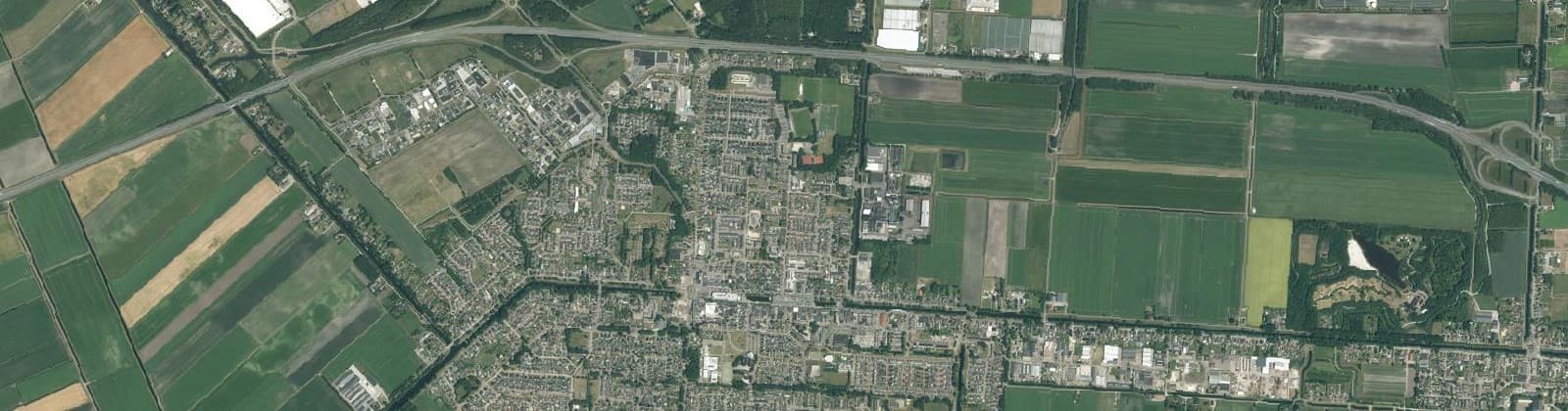 Luchtfoto van Klazienaveen-Noord