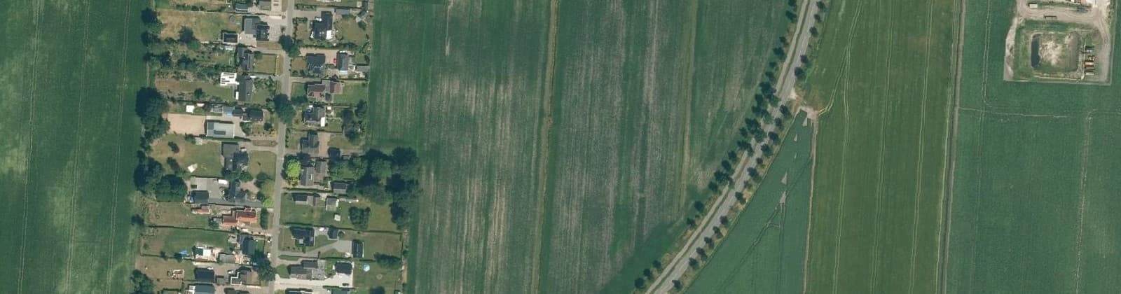 Luchtfoto van Barger-Oosterveen