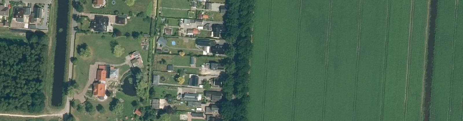 Luchtfoto van Kloostermanswijk