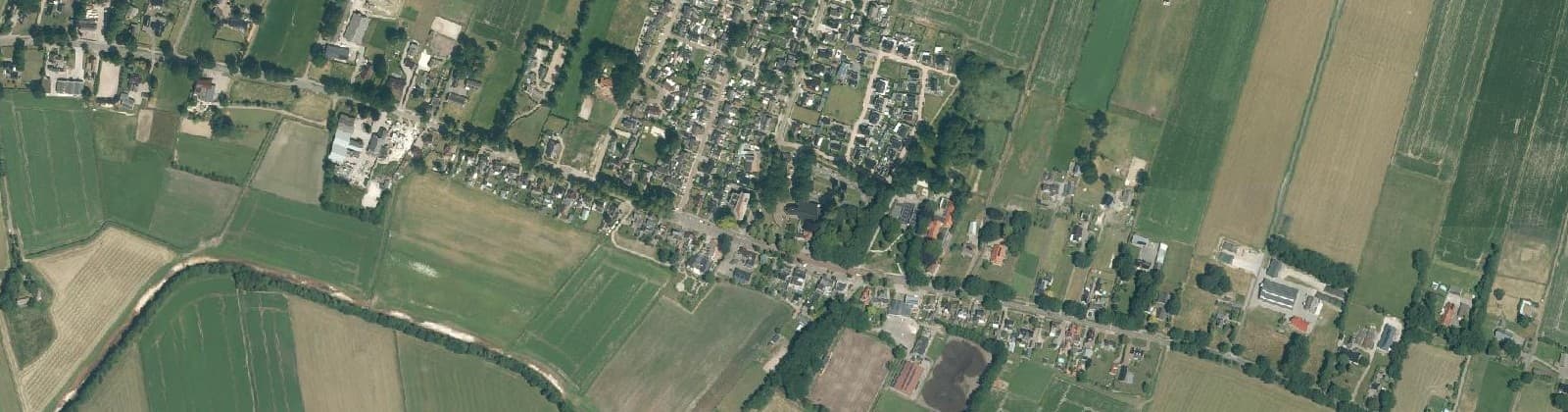 Luchtfoto van Nieuw-Schoonebeek