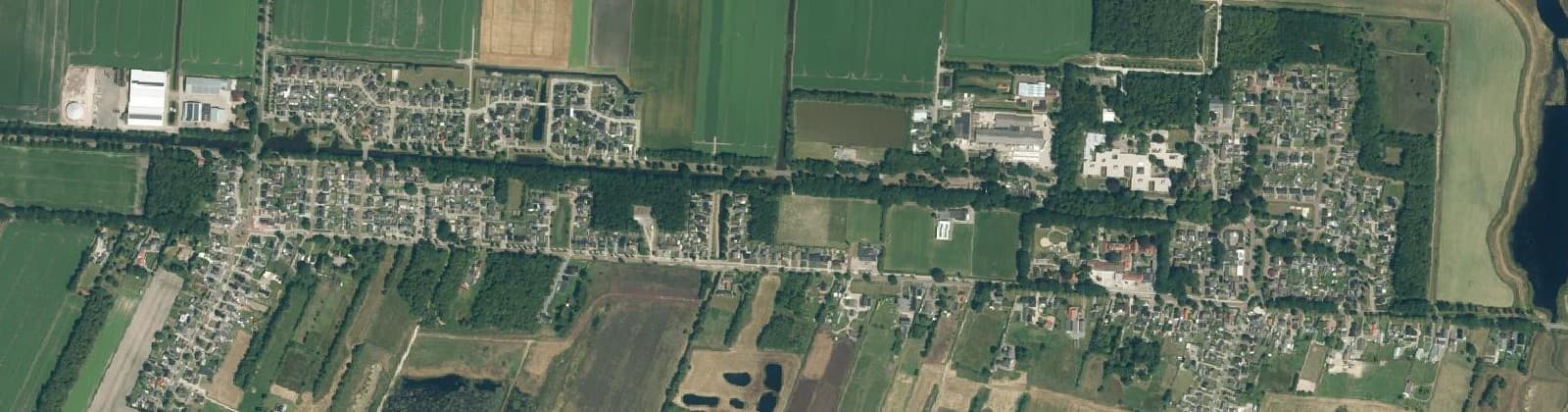 Luchtfoto van Weiteveen