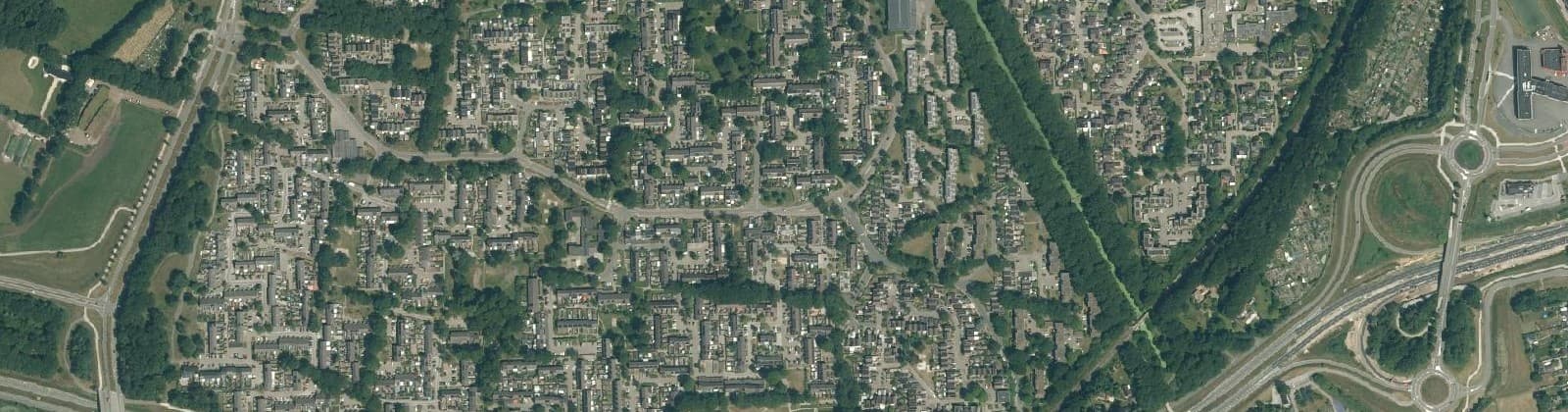 Luchtfoto van Bargeres