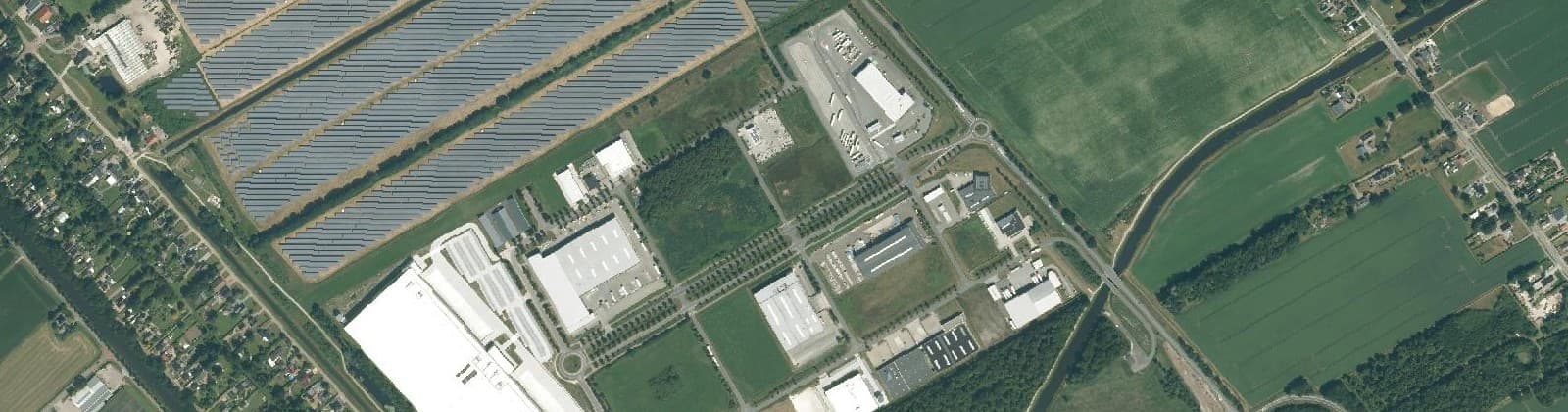 Luchtfoto van Bedrijvenpark A37