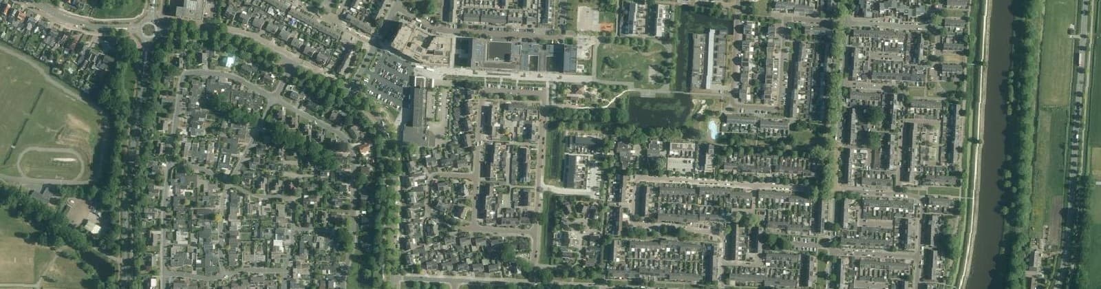 Luchtfoto van Krakeel