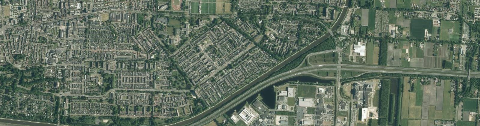 Luchtfoto van Wolfsbos