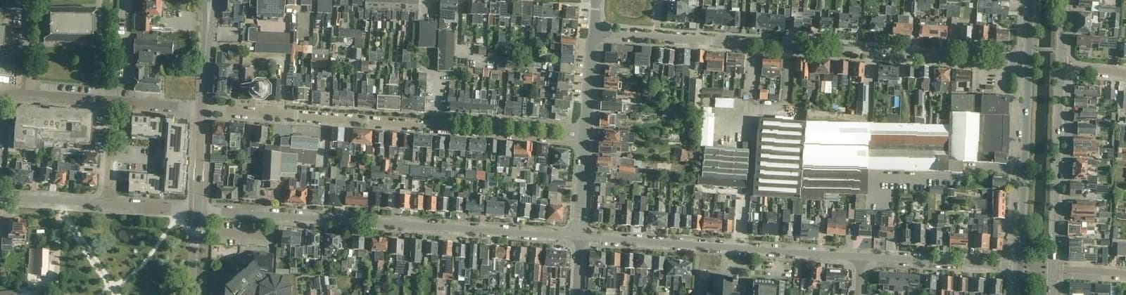 Luchtfoto van Oost