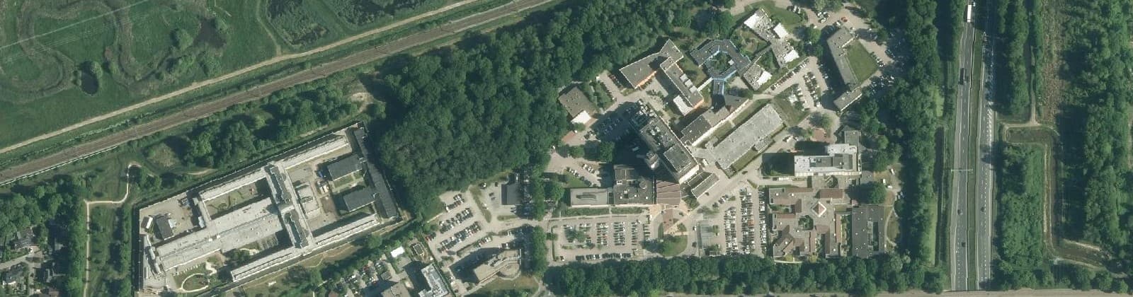Luchtfoto van Grittenhof
