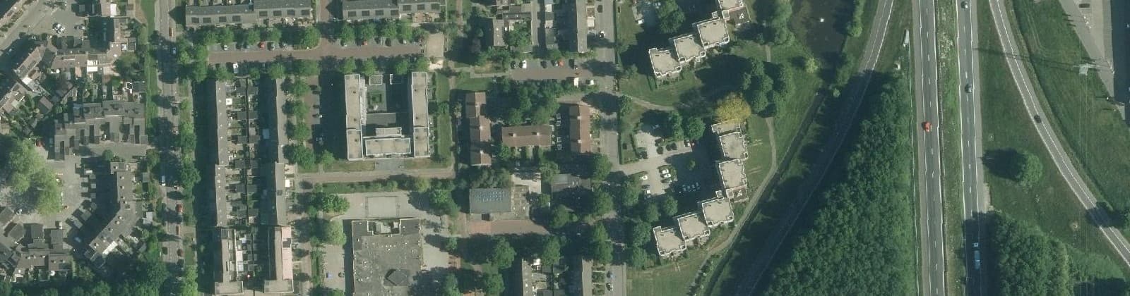 Luchtfoto van Schoonvelde-Oost