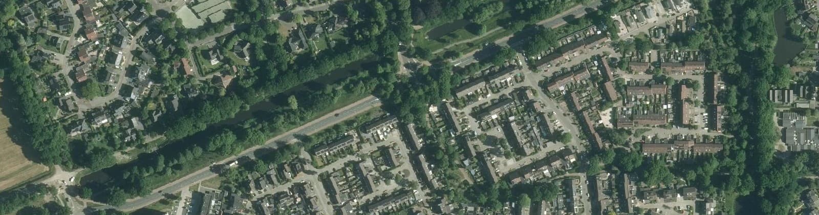 Luchtfoto van Kattouw