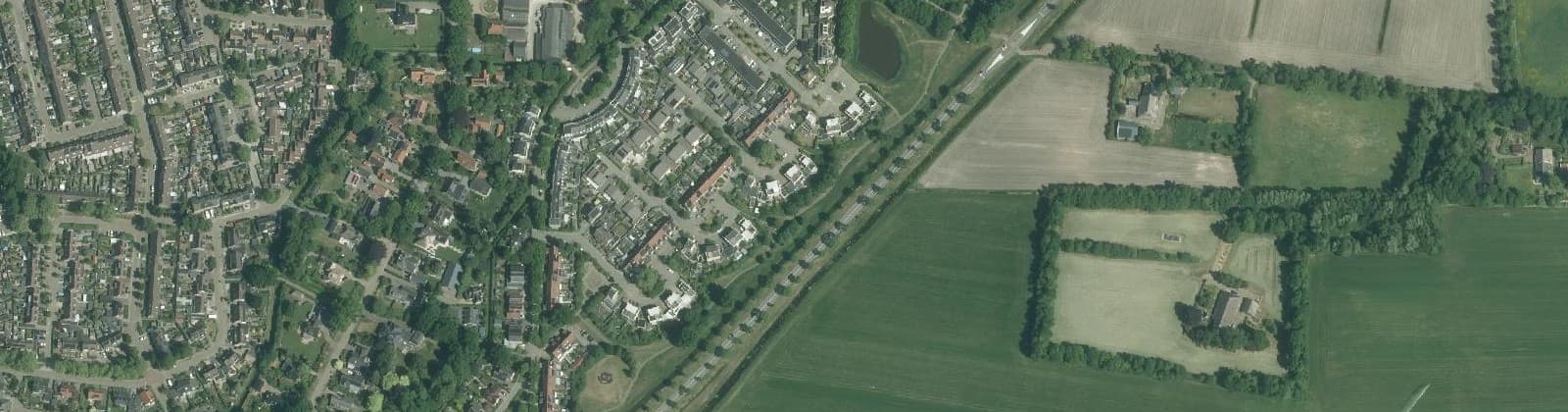 Luchtfoto van Vogelbuurt