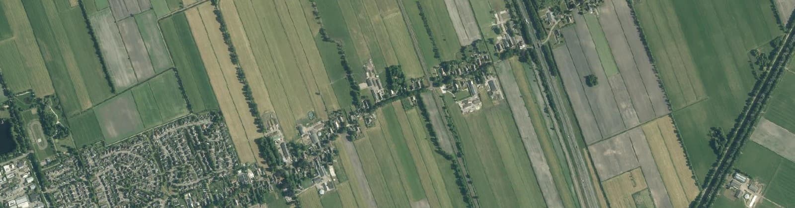 Luchtfoto van Nijeveen Oost