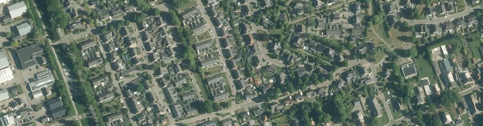 Luchtfoto van Vogelbuurt