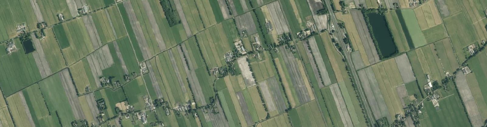 Luchtfoto van Nijeveense Bovenboer