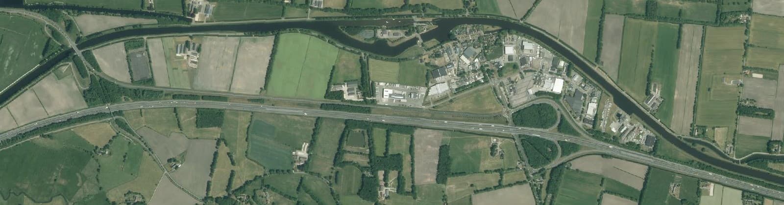 Luchtfoto van Rogat