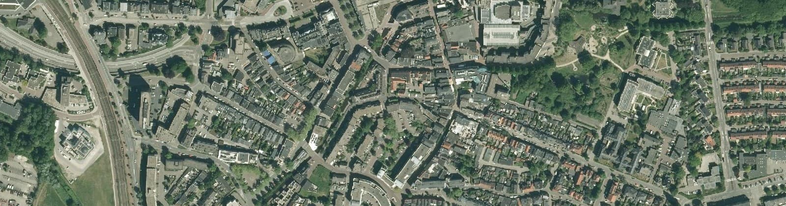 Luchtfoto van Binnenstad Zuid