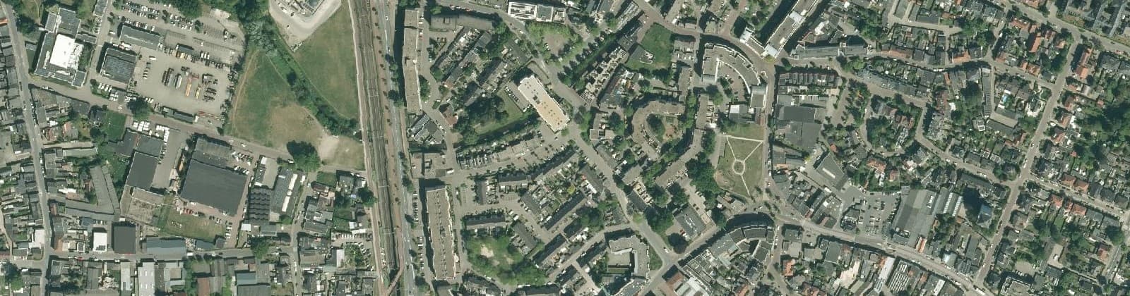 Luchtfoto van Ulk en omgeving