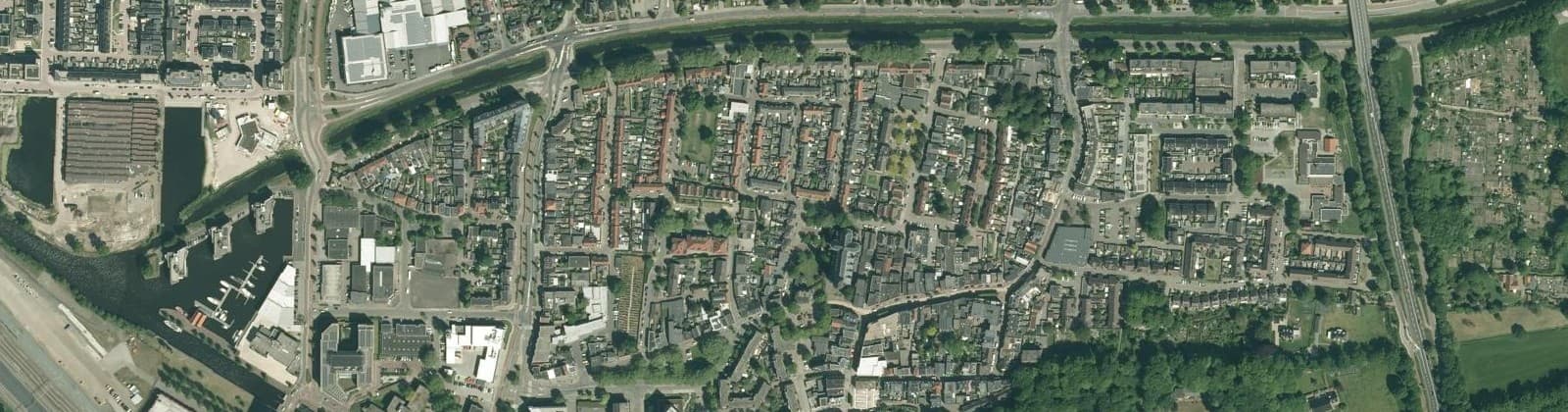 Luchtfoto van Java en omgeving