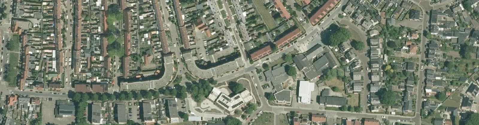 Luchtfoto van Nieuwland