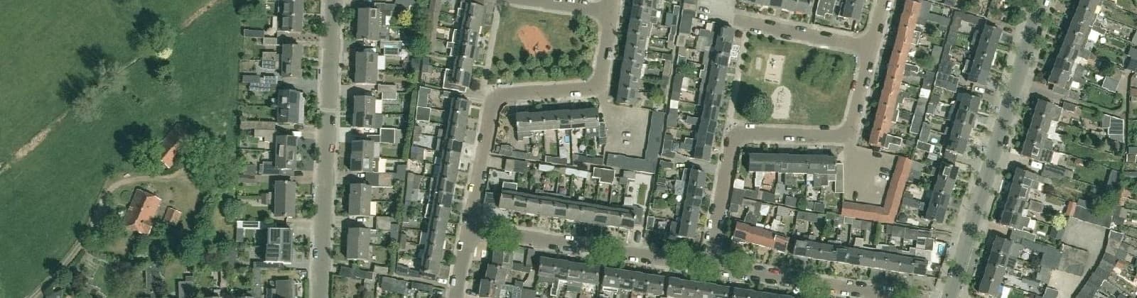 Luchtfoto van Vriezenveenseweg e.o. Haghoek West