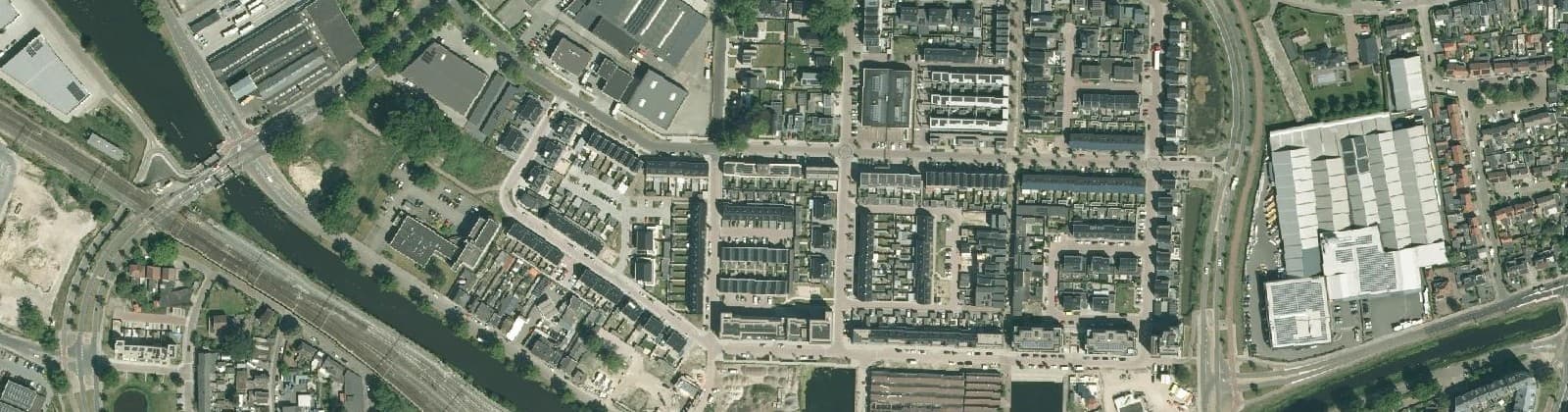 Luchtfoto van Indië