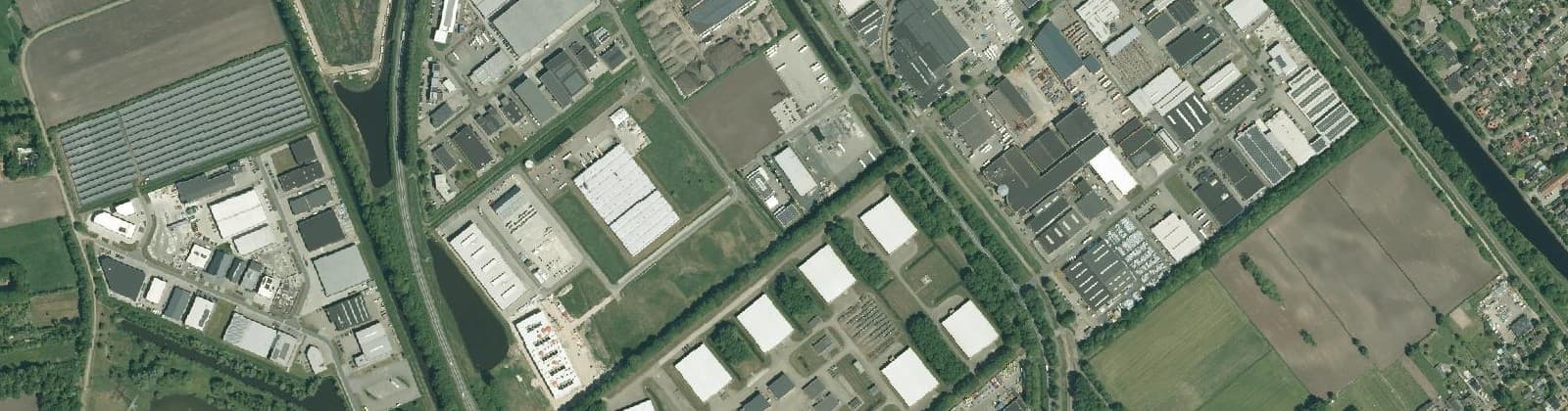 Luchtfoto van Bedrijvenpark Twente