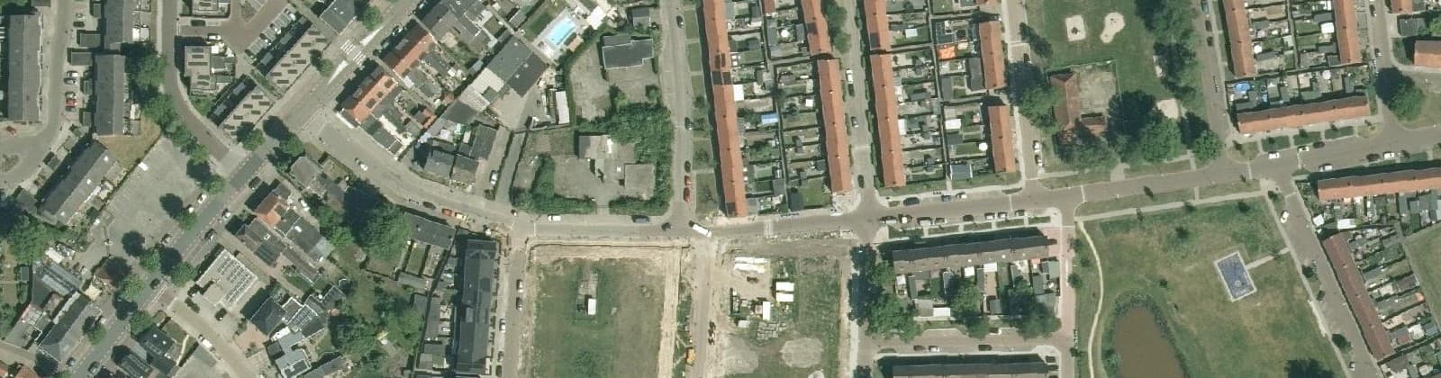 Luchtfoto van Rumerslanden