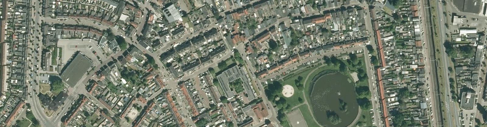 Luchtfoto van Wonde en omgeving