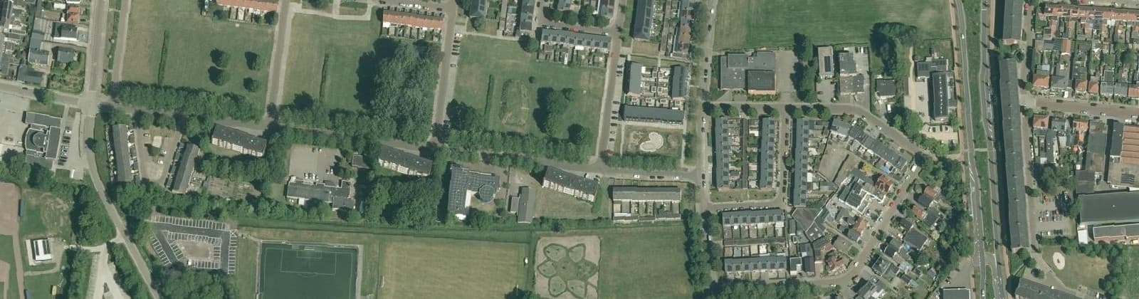Luchtfoto van Ossenkoppelerhoek Midden Zuid