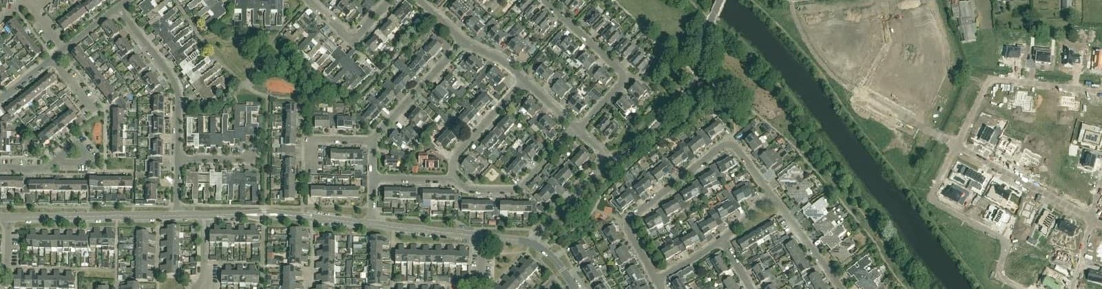 Luchtfoto van Schelfhorst Noordoost